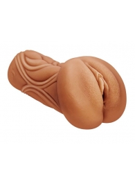 Кофейный мастурбатор-вагина Dumpling - Lola Games - в Грозном купить с доставкой