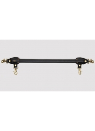 Черная распорка для ног Bound to You Faux Leather Spreader Bar - 50,8 см. - Fifty Shades of Grey - купить с доставкой в Грозном