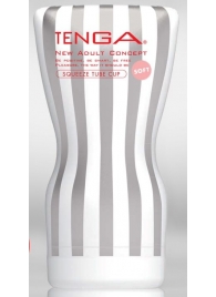 Мастурбатор TENGA Squeeze Tube Cup Soft - Tenga - в Грозном купить с доставкой