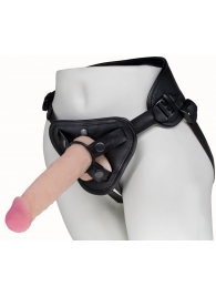 Пояс харнесс BEST UNI strap с 2 сменными насадками - 18,5 и 16 см. - LOVETOY (А-Полимер) - купить с доставкой в Грозном