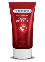 Смазка на водной основе TOREX  Спелая вишня  - 50 мл. - Torex - купить с доставкой в Грозном
