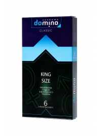 Презервативы увеличенного размера DOMINO Classic King size - 6 шт. - Domino - купить с доставкой в Грозном