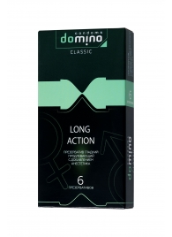 Презервативы с пролонгирующим эффектом DOMINO Classic Long action - 6 шт. - Domino - купить с доставкой в Грозном
