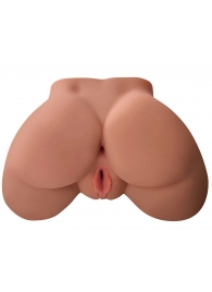 Кофейный мастурбатор-полуторс Perfect Ass Masturbator - Pipedream - в Грозном купить с доставкой