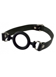 Черный кляп-рамка на регулируемых ремешках - Sitabella - купить с доставкой в Грозном