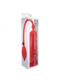 Красная вакуумная помпа Power Pump Red - Toy Joy - в Грозном купить с доставкой