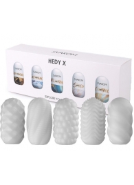 Набор из 5 мастурбаторов Hedy X5 Mixed - Svakom - в Грозном купить с доставкой