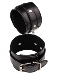 Черные оковы Classic Ankle Cuffs - Chisa - купить с доставкой в Грозном