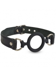 Силиконовый кляп-рамка на кожаных ремешках - Sitabella - купить с доставкой в Грозном