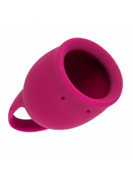 Малиновая менструальная чаша Peony - 15 мл. - Lola Games - купить с доставкой в Грозном