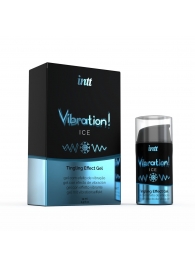 Жидкий интимный гель с эффектом вибрации Vibration! Ice - 15 мл. - INTT - купить с доставкой в Грозном