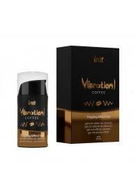 Жидкий интимный гель с эффектом вибрации Vibration! Coffee - 15 мл. - INTT - купить с доставкой в Грозном