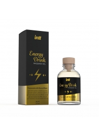 Массажный гель с согревающим эффектом Energy Drink - 30 мл. - INTT - купить с доставкой в Грозном