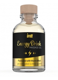 Массажный гель с согревающим эффектом Energy Drink - 30 мл. - INTT - купить с доставкой в Грозном