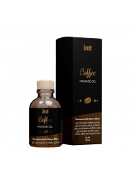 Массажный гель с согревающим эффектом Coffee - 30 мл. - INTT - купить с доставкой в Грозном