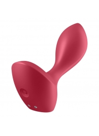 Красный вибромассажёр простаты Satisfyer Backdoor Lover - 14 см. - Satisfyer - в Грозном купить с доставкой