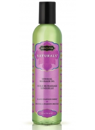 Массажное масло Naturals Island Passion Berry с ароматом тропических фруктов - 236 мл. - Kama Sutra - купить с доставкой в Грозном