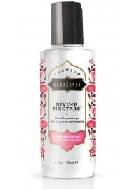 Гель-лубрикант на водной основе Divine Nectars Strawberry Dream с ароматом клубники - 150 мл. - Kama Sutra - купить с доставкой в Грозном