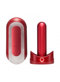Красный мастурбатор Flip Zero Red   Warmer с подогревом - Tenga - в Грозном купить с доставкой