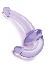 Фиолетовый безремневой страпон Strapless Strap-On - Lux Fetish - купить с доставкой в Грозном