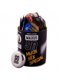 Текстурированные презервативы в кейсе MAXUS So Much Sex - 100 шт. - Maxus - купить с доставкой в Грозном