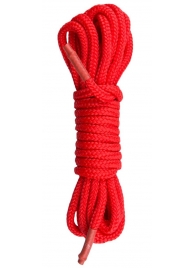 Красная веревка для связывания Nylon Rope - 5 м. - Easy toys - купить с доставкой в Грозном