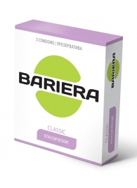 Классические презервативы Bariera Classic - 3 шт. - Bariera - купить с доставкой в Грозном