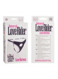 Трусы для страпона с универсальным креплением Universal Love Rider Luxe Harness - California Exotic Novelties - купить с доставкой в Грозном