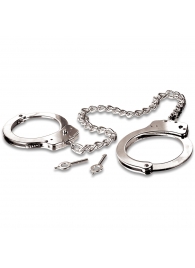 Металлические наручники Metal Leg Cuffs - Pipedream - купить с доставкой в Грозном