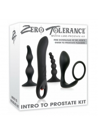 Набор стимуляторов простаты Intro To Prostate Kit - Zero Tolerance - в Грозном купить с доставкой