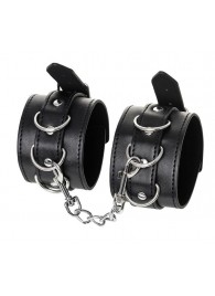 Черные оковы Anonymo из искусственной кожи - ToyFa - купить с доставкой в Грозном