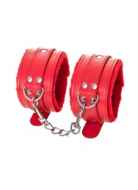 Красные оковы Anonymo из искусственной кожи - ToyFa - купить с доставкой в Грозном