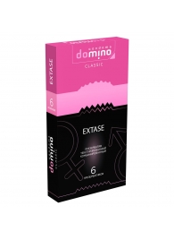 Презервативы с точками и рёбрышками DOMINO Classic Extase - 6 шт. - Domino - купить с доставкой в Грозном