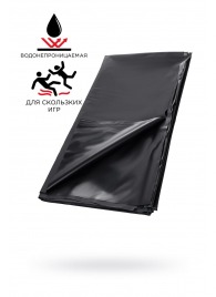 Черная простыня для секса из ПВХ - 220 х 200 см. - ToyFa - купить с доставкой в Грозном