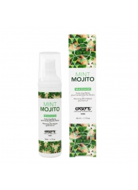 Разогревающее массажное масло с ароматом мохито Gourmet Mint Mojito - 50 мл. - Exsens - купить с доставкой в Грозном