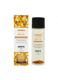 Органическое массажное масло AMBER JOJOBA - 100 мл. - Exsens - купить с доставкой в Грозном