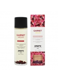 Органическое массажное масло GARNET ARGAN - 100 мл. - Exsens - купить с доставкой в Грозном