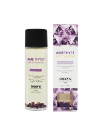 Органическое массажное масло AMETHYST SWEET ALMOND - 100 мл. - Exsens - купить с доставкой в Грозном