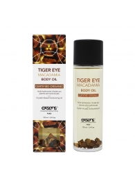Органическое массажное масло TIGER EYE MACADAMIA - 100 мл. - Exsens - купить с доставкой в Грозном