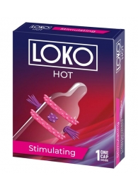 Стимулирующая насадка на пенис LOKO HOT с возбуждающим эффектом - Sitabella - в Грозном купить с доставкой