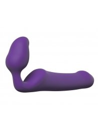 Фиолетовый безремневой страпон Queens L - Adrien Lastic - купить с доставкой в Грозном