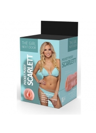 Телесный мастурбатор-вагина Scarlett - Dream Toys - в Грозном купить с доставкой