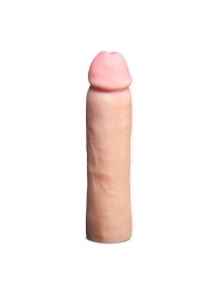 Телесная фаллическая насадка на пенис Magnum Xtender - 23 см. - Blush Novelties - в Грозном купить с доставкой