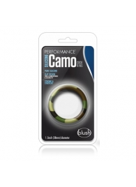Эрекционное кольцо камуфляжной расцветки Silicone Camo Cock Ring - Blush Novelties - в Грозном купить с доставкой