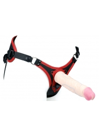 Пояс унисекс UNISEX Style с 2 насадками - LOVETOY (А-Полимер) - купить с доставкой в Грозном