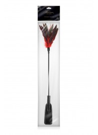 Стек-щекоталка Sweet Caress Feather Whip - 58 см. - Sweet Caress - купить с доставкой в Грозном