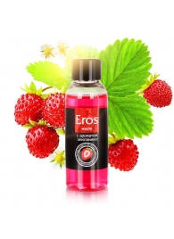 Массажное масло Eros fantasy с ароматом земляники - 50 мл. - Биоритм - купить с доставкой в Грозном