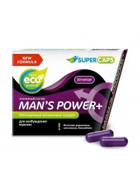 Возбуждающее средство для мужчин Mans Power plus - 10 капсул (0,35 гр.) +1 в подарок - SuperCaps - купить с доставкой в Грозном