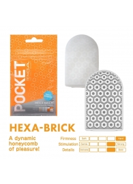 Карманный мастурбатор HEXA-BRICK - Tenga - в Грозном купить с доставкой