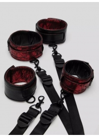 Изысканный набор фиксаций на кровати Reversible Under Mattress Restraint Set - Fifty Shades of Grey - купить с доставкой в Грозном